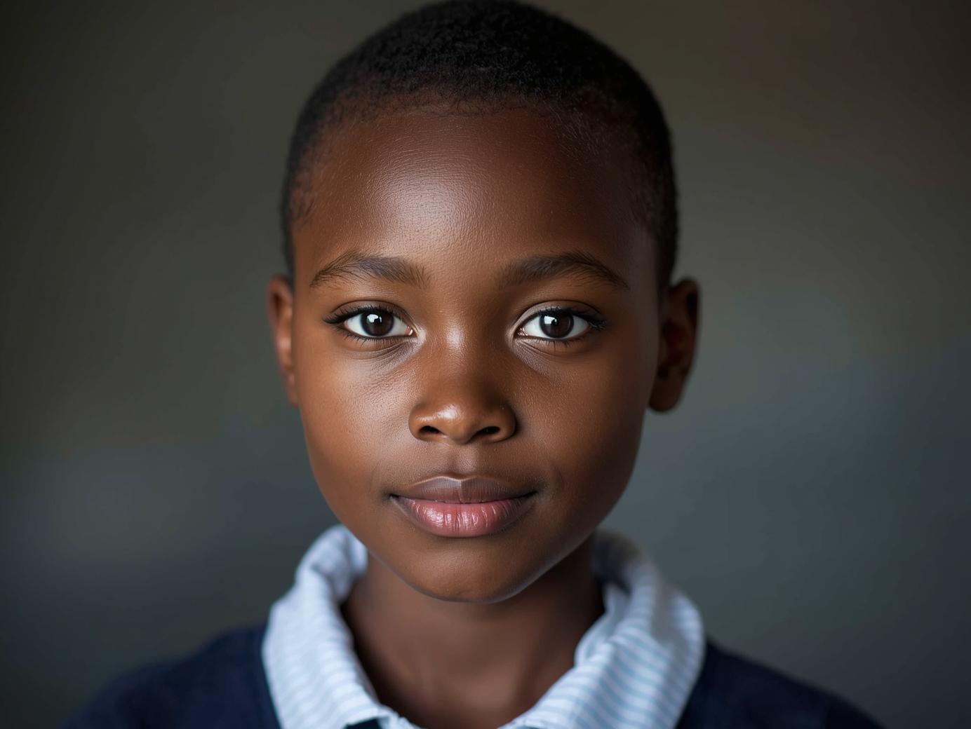 Burundi school girl portrait (Testimonial image) (1)