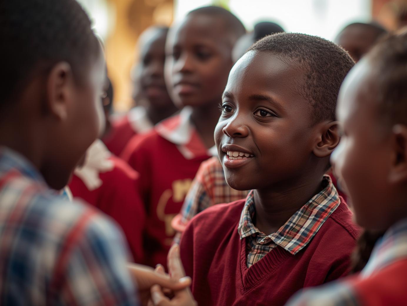 Christmas Ministry Event Brings Joy to Children (African Burundi) (1)