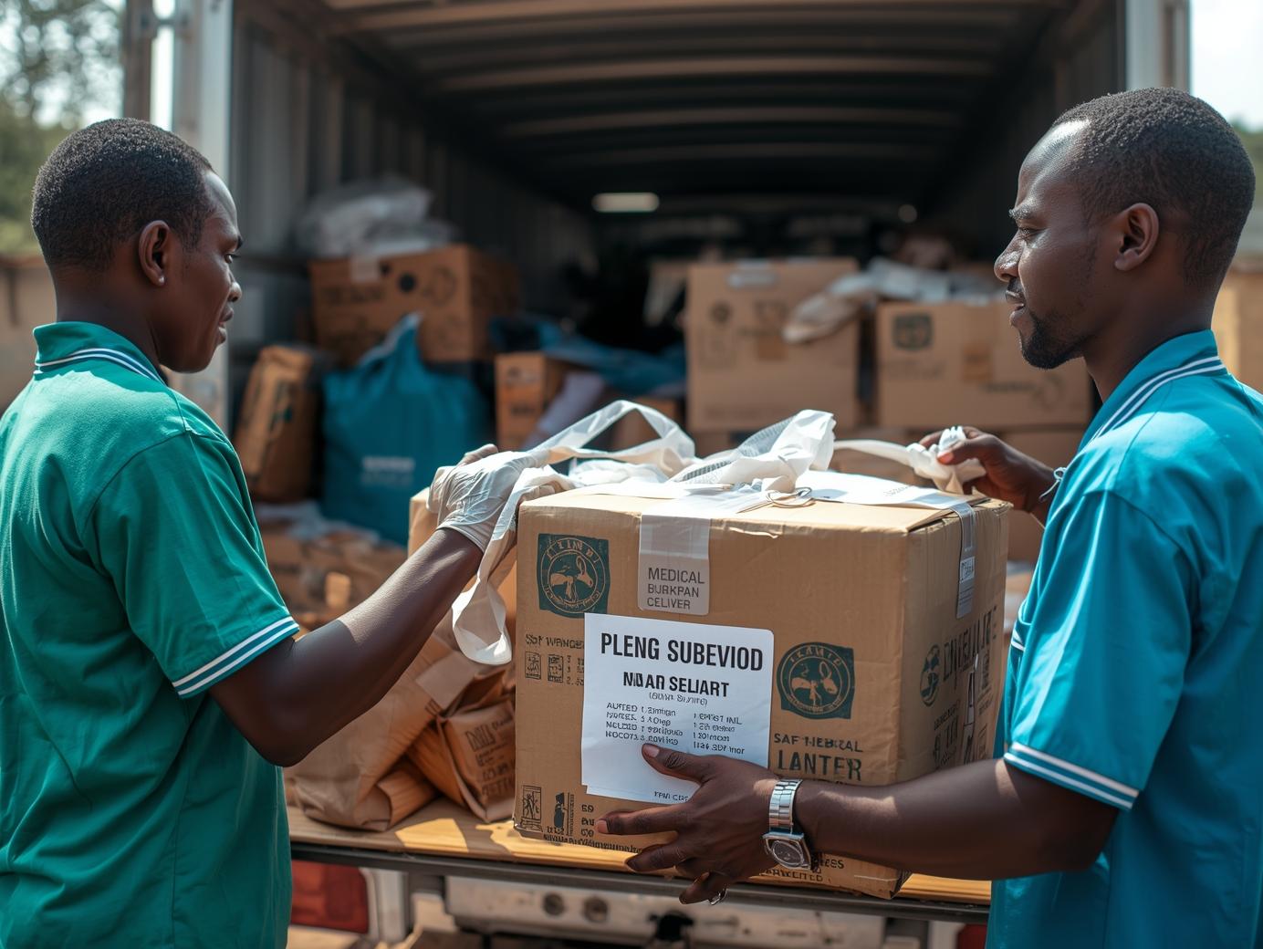Medical Supplies Delivered Through Donor Partnerships (African Burundi)