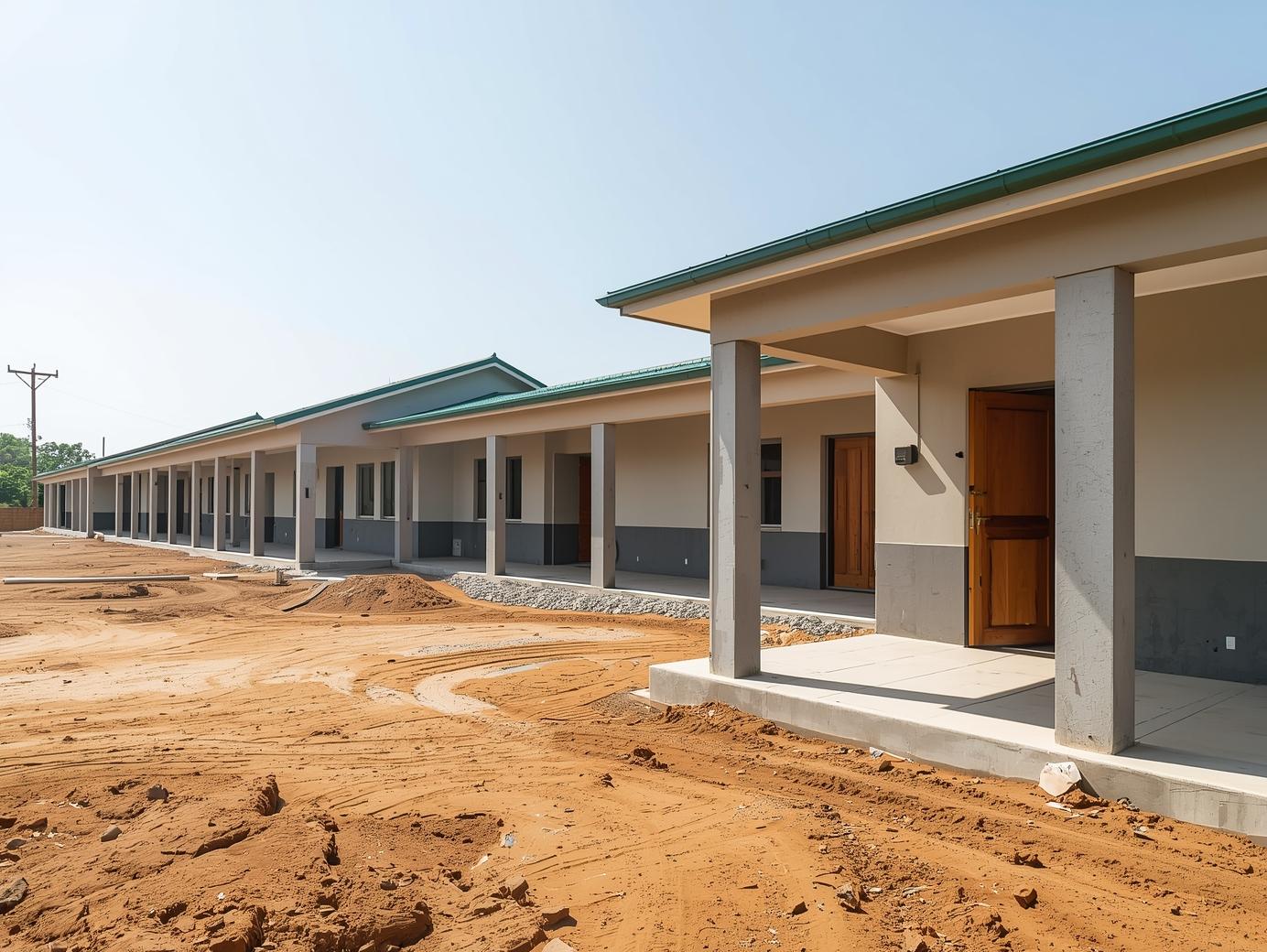 New Classrooms Under Construction at Gasakuza Primary School